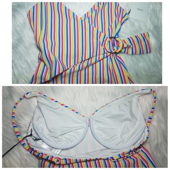 NWT|Onia Lila O-Ring One Piece Swimsuit, SMALL - Picture 3 of 6